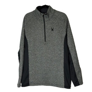 SPYDER 1/4 zip shirt